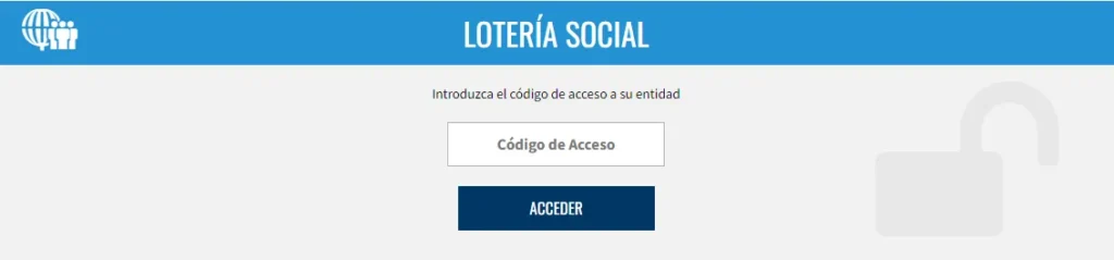 acceso con código de la empresa